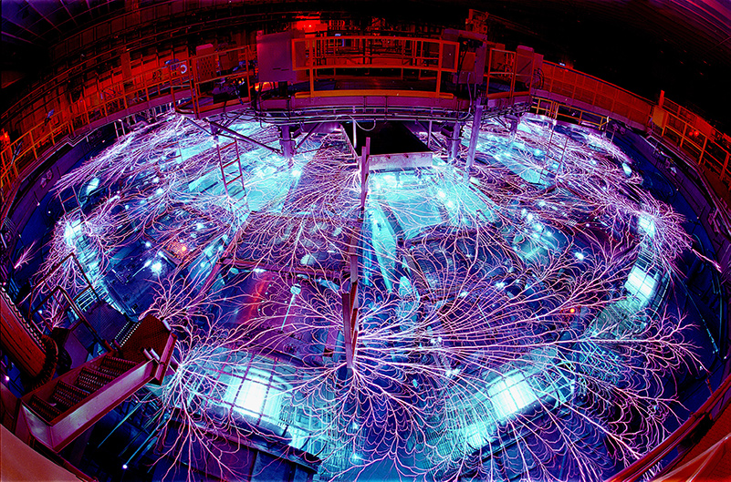 Z Accelerator at Sandia National Labs used to study iron opacities